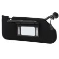 Right Passenger Side Sun Visor For 2006-2013 Chevrolet Corvette Withroof Black Sun Replace 23142245