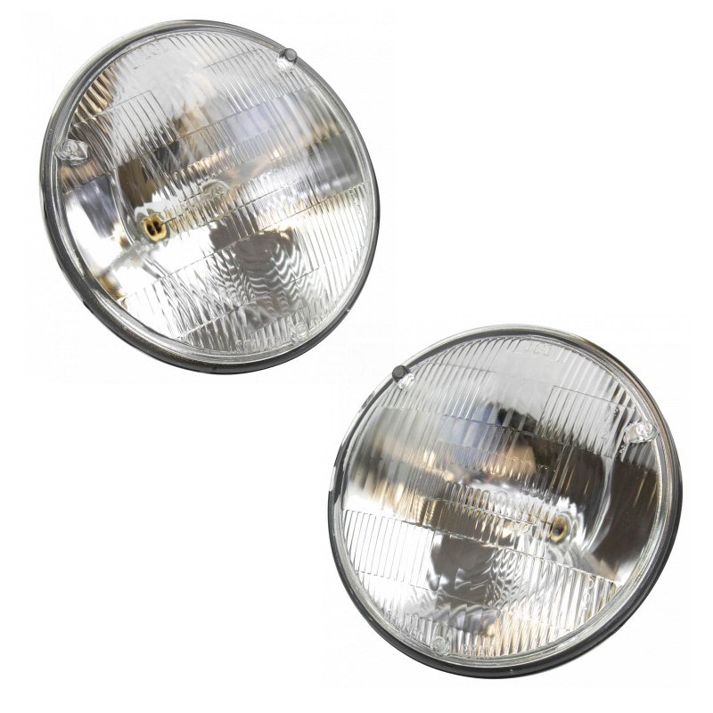 Headlight Assembly Set Of 2 Sealed Beam Mechanics Choice For 1967-1976 Pontiac Catalina
