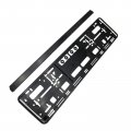 Grabote High Performance For Euro License Plate Tag Holder Mount Adapter Bumper Frame Bracket Universal
