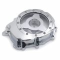 Httmt- Chrome Clear Left Engine Stator Crankcase Cover Guard Compatible With 15-19 Yamah Yzf-r1 P N Tmt313-063a-cd