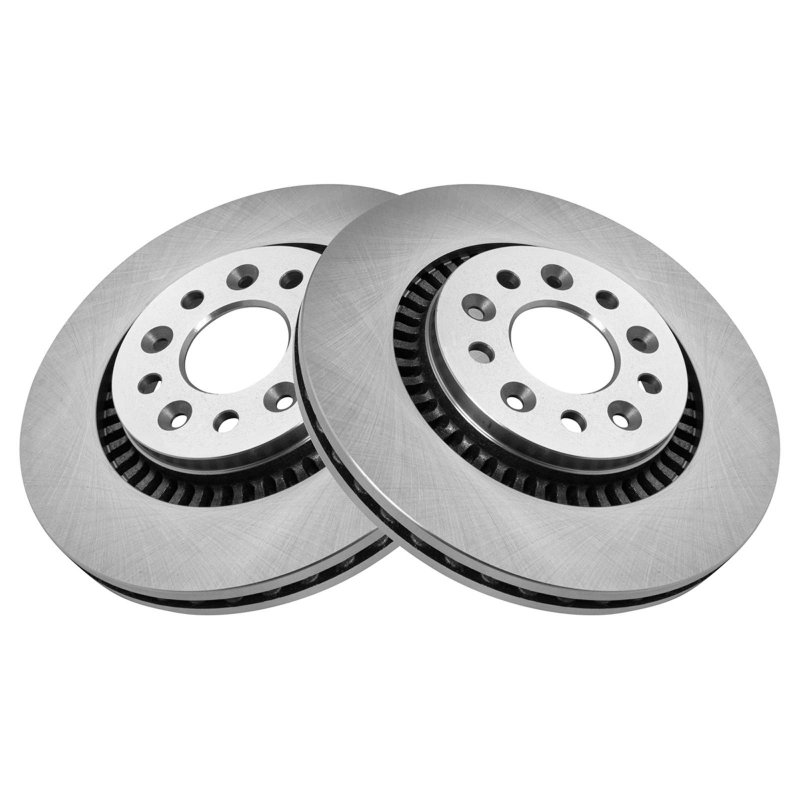 Front Brake Pad And Rotor Kit With Chemical Ceramic For 2005 2007 Ford Five Hundred Freestyle 2008 2009 Taurus X Mercury