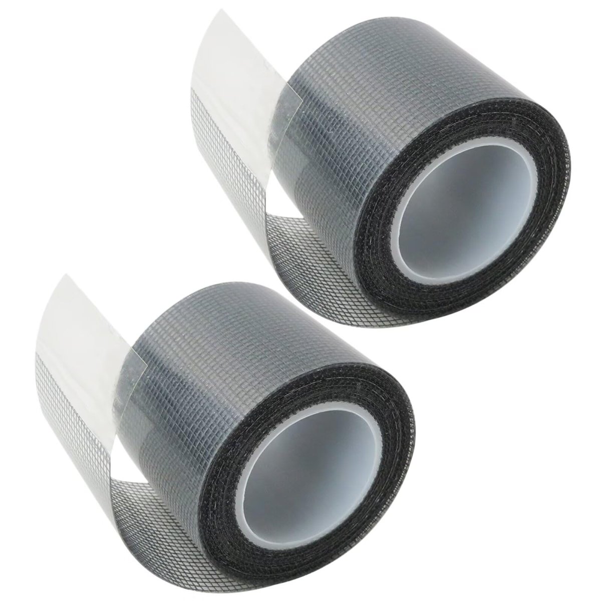 Screen Repair Kit 2 Pack Fiberglass Window And Door Tape 3 Layer Waterproof Adhesive Mesh For Holes Tears Black In X 16 5 Ft