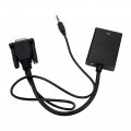 1080p Male To Vga Female Converter Adapter For Projector Dtv Tv Hdvd Laptop