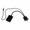 1080p Male To Vga Female Converter Adapter For Projector Dtv Tv Hdvd Laptop