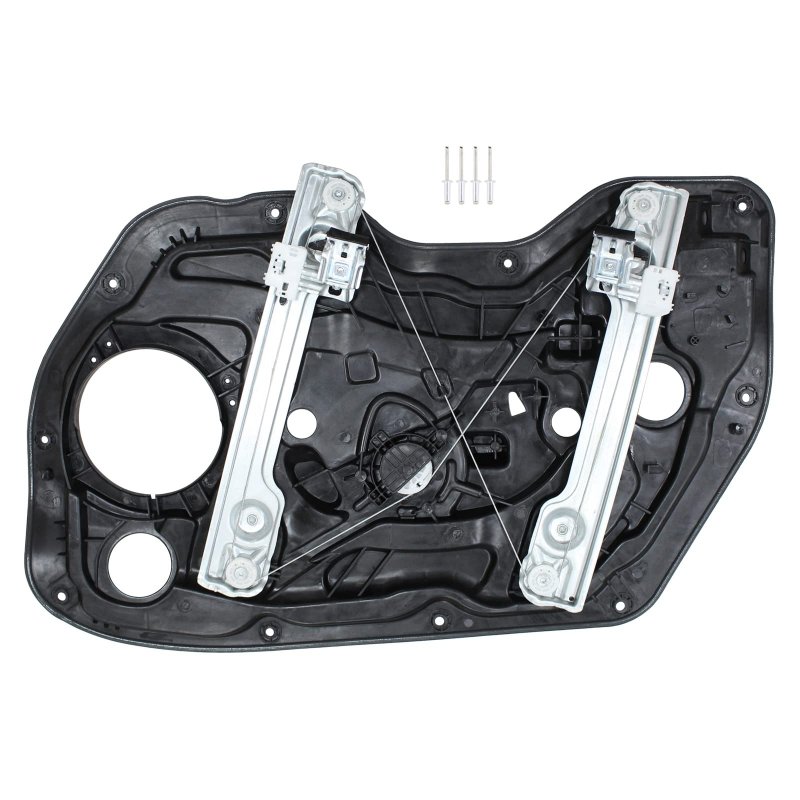 Front Left Power Window Regulator With 2-pin Motor
