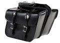 Billys Biker Gear Medium Motorcycle Saddlebags With Conchos 