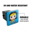 Wonder Woman Cute Chibi Tow Trailer Hitch Cover Plug Insert