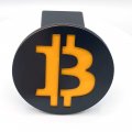 Tow Hitch Cover For 2 Receiver Truck Trailer Suv Heavy Duty Metal Black Silver Orange Blk Bitcoin
