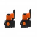 Ldexin Fa2-6 1bek Lock On Trigger Switch Power Tool Electric Hand Drill Speed Control Push Button Replacement Parts Ac 250v 6a 
