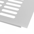 Uxcell 150mm X 250mm Aluminum Alloy Wardrobe Cupboard Ventilation Air Vent Grille 4pcs
