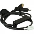 Aip Electronics Abs Anti-lock Brake Wheel Speed Sensor Compatible With 2001-2005 Hyundai Santa Rear Right Passenger Oem Fit