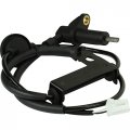 Aip Electronics Abs Anti-lock Brake Wheel Speed Sensor Compatible With 2001-2005 Hyundai Santa Rear Right Passenger Oem Fit