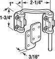 Prime-line U 10536 Sliding Door Loop Lock 2-1 4 In Steel Nickel Plated Right Hand Single Pack