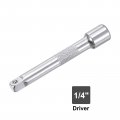 Uxcell 3pcs 1 4 Inch F To M 3 Drive Ratchet Socket Adapter Extension Bar