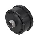Xmhf Black Plastic Housing 1bsp Male Thread Air Compressor Intake Filter Silencer Muffler 