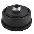 Xmhf Black Plastic Housing 1bsp Male Thread Air Compressor Intake Filter Silencer Muffler