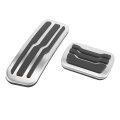 Car Accelerator Gas Fuel Brake Pedal Pad Cover Kit Non-slip For Ford Explorer 2010-2019 