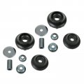 Rear Strut Shock Mount Kits Bushings Pair Set Of 2 For Vw Golf Jetta Cabriolet 