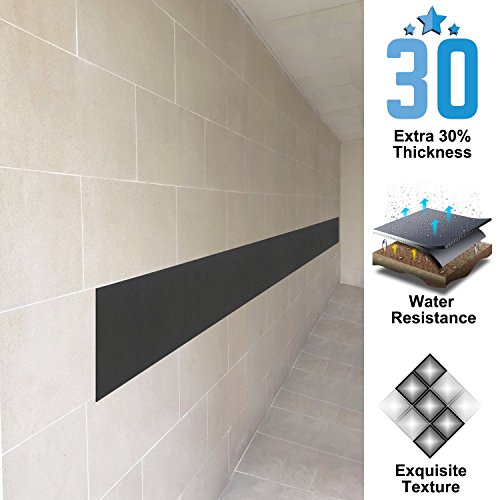 Super Thick Water Resistance Garage Wall Protector 2 Piece Foam Guard Set 4 5mm Thickness 79 In X 8 Black Universal Fit