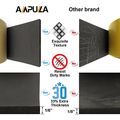 Super Thick Water Resistance Garage Wall Protector 2 Piece Foam Guard Set 4 5mm Thickness 79 In X 8 Black Universal Fit