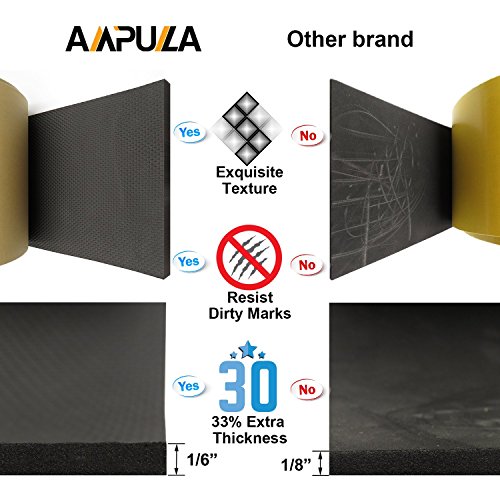 Super Thick Water Resistance Garage Wall Protector 2 Piece Foam Guard Set 4 5mm Thickness 79 In X 8 Black Universal Fit