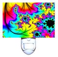 Vivid Fractal Decorative Night Light 