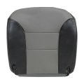 Driver Side Bottom Microfiber Leather Seat Cover For Chevy Tahoe Limited Lt Ls Z71 1999 2000 2 Tone Gray 132 Front Left 