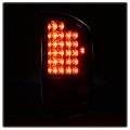 Acanii For 2002-2006 Dodge Ram 1500 03-06 2500 3500 Red Clear Led Rear Tail Lights Brake Lamps Pair Set Left Right
