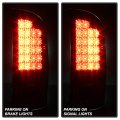 Acanii For 2002-2006 Dodge Ram 1500 03-06 2500 3500 Red Clear Led Rear Tail Lights Brake Lamps Pair Set Left Right