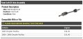 Front Left Driver Side Cv Axle Assembly Compatible With 2004-2006 Chrysler Pacifica V6