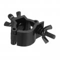 Uxcell Light Truss Clamps Aluminum Alloy Stage Lighting Pipe O Clamp For 0 71-0 83inch Od Tube Max Load 15lb Single Buckle