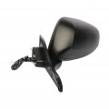 Ocpty Black Left Side Mirror Fit For 2010-2014 Honda Insight Smooth Glass Manual Folding