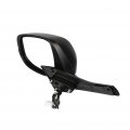 Ocpty Black Left Side Mirror Fit For 2010-2014 Honda Insight Smooth Glass Manual Folding