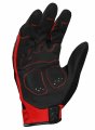 Exo Motor Impact Work Gloves With Tpr Protection And Anti Vibration Pads Small Black Red Exo2-migr-02-s 