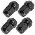 Caltric Front And Rear Wheel Nut Compatible With Can-am 250100196 Maverick X3 Qty 4