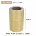 Uxcell Wood Grain Tape 4 X33 Ft Self Adhesive Repair Patch For Baseboards Doors Floor Furniture Home Decor Yellow Fir