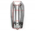 The Scrambler Cycle Gas Tank Raw Steel Motorcycle Fuel 2 4 Gallon 9l