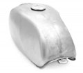 The Scrambler Cycle Gas Tank Raw Steel Motorcycle Fuel 2 4 Gallon 9l