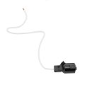 Engine Coolant Temp Sensor Female Connector For Gmc Jimmy 1990 Alx-pau-ac-pt2295-cla6 Black Plastic Replacement Part 