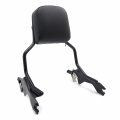 Httmt- Black Passenger Sissy Bar Backrest Compatible With 2018-up H-d Softail Fxfb Fat Boy Fxfbs P N Tghd-sbb050-bk