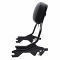 Httmt- Black Passenger Sissy Bar Backrest Compatible With 2018-up H-d Softail Fxfb Fat Boy Fxfbs P N Tghd-sbb050-bk