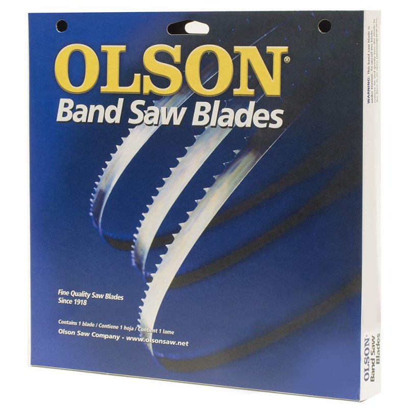 Olson Saw Fb14793db 1 4 By 0 025 93-1 2-inch Hefb Band 10 Tpi Regular Blade Black