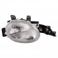 Headlightsdepot Chrome Housing Halogen Headlight For Dodge Plymouth Neon Includes Right Passenger Side Headlamp 