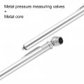 X Autohaux 5pcs 10-100psi Dual Head Truck Pen Tyre Tire Air Pressure Gauge Grip For Bike Atv Car Suv Large Vehicle Tester