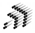 Vms Racing 14x1 5 20pc 112mm Cold Forged Steel Lug Nuts With Chrome Extended Spikes Tips In Aluminum Compatible Dodge