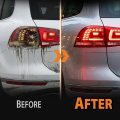 Led Tail Light Left Side For Vw Touareg 2013 2014 2015 2016 Outer Rear Brake Lamp Red Part Number 7p6945207a Vw2804122