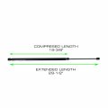 Rugged Tuff Rt320075 Front Hood Strut Lift Support Gas Spring Arm Compatible With 2006-2011 Cadillac Dts 2010-2011 Buick