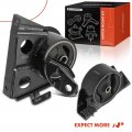 A-premium Engine Motor Mount Kit Compatible With Nissan Sentra 2002-2003 2 5l Automatic Transmission 2-pc Set Replace Em-5169