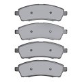 Disc Brake Pads For Ford Excursion 2000 2001 2002 2003 2004 2005 Front Semi Metallic Friction 0 69 In Thickness 6 25 Width 