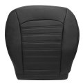 Driver Side Bottom Perforated Microfiber Leather Seat Cover Black For Ford Fusion 2013 2014 2015 2016 2017 
